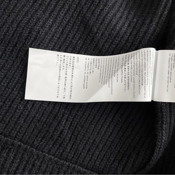 Maison Martin Margiela black zip up sweater size - Picture 15 of 16